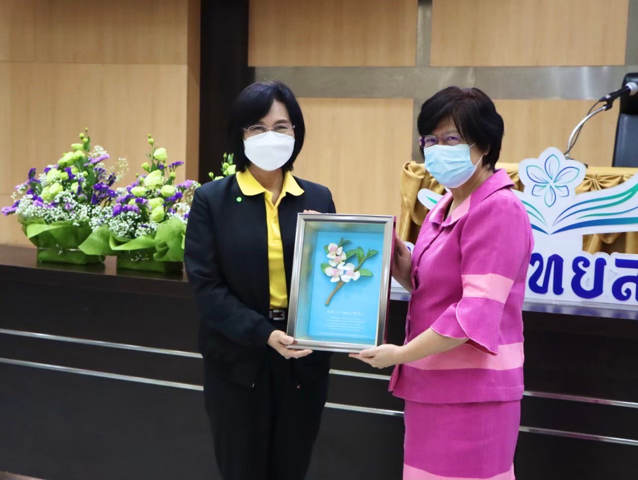 มาลัยวิทยสถาน ไม้ดอกไม้ประดับ รูปภาพ