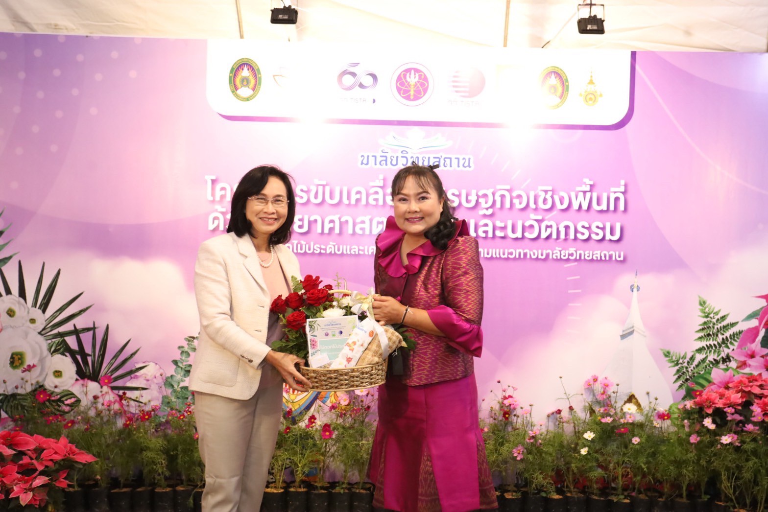 มาลัยวิทยสถาน ไม้ดอกไม้ประดับ รูปภาพ